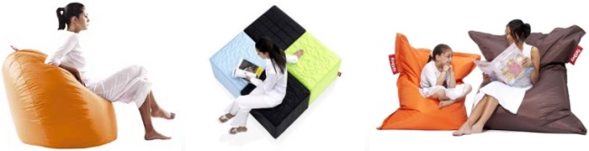 Designový nábytek a doplňky, FATBOY, sedací vaky 